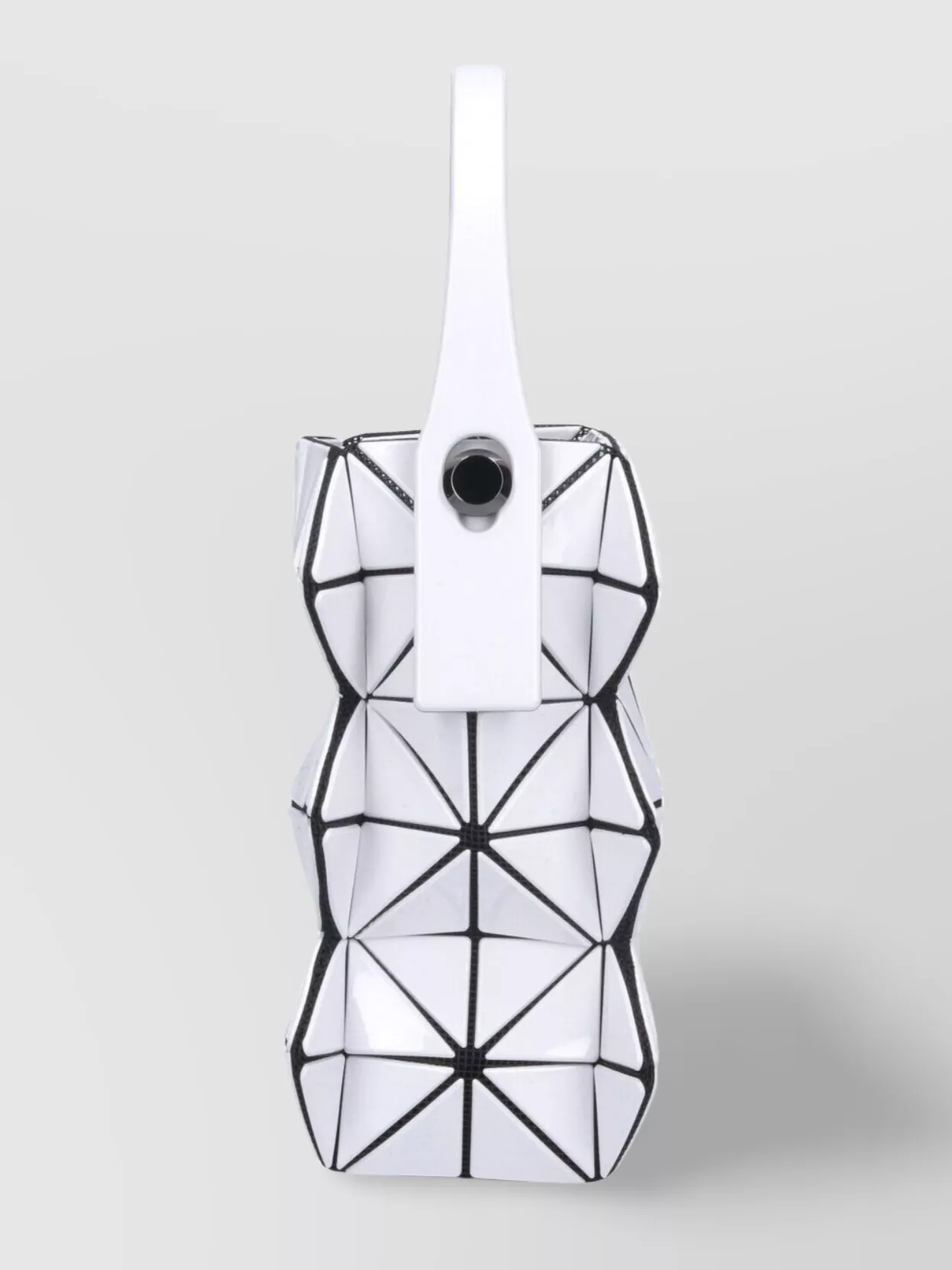 Bao Bao Issey Miyake Handbag Structure Geometric Handle Metal Strap