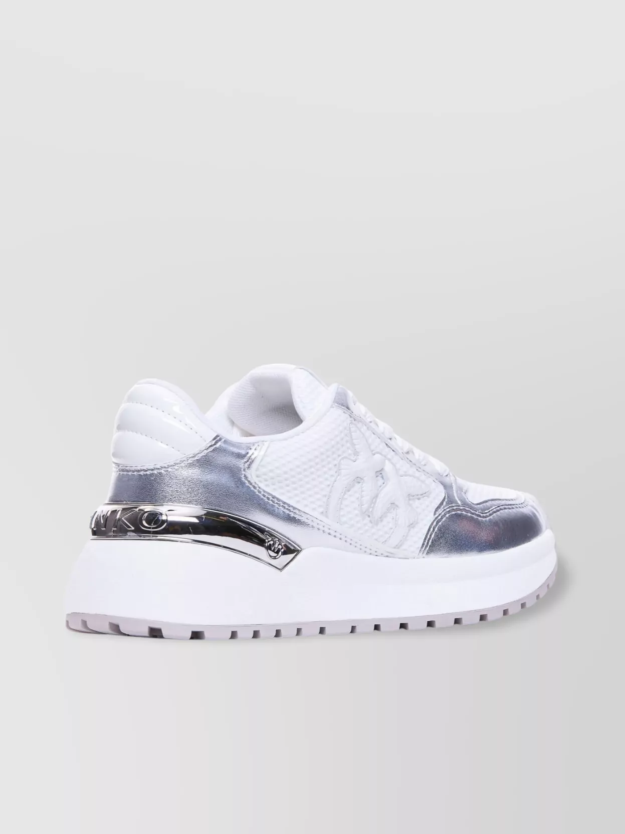 Shop Pinko Gemstone Embellished Low Top Sneakers