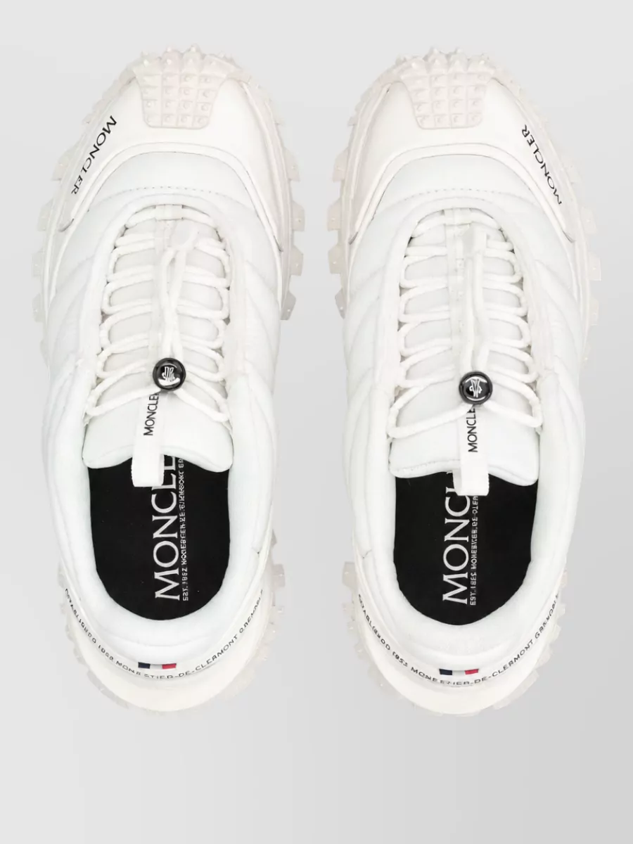 Moncler Leather Slip-On Sneakers