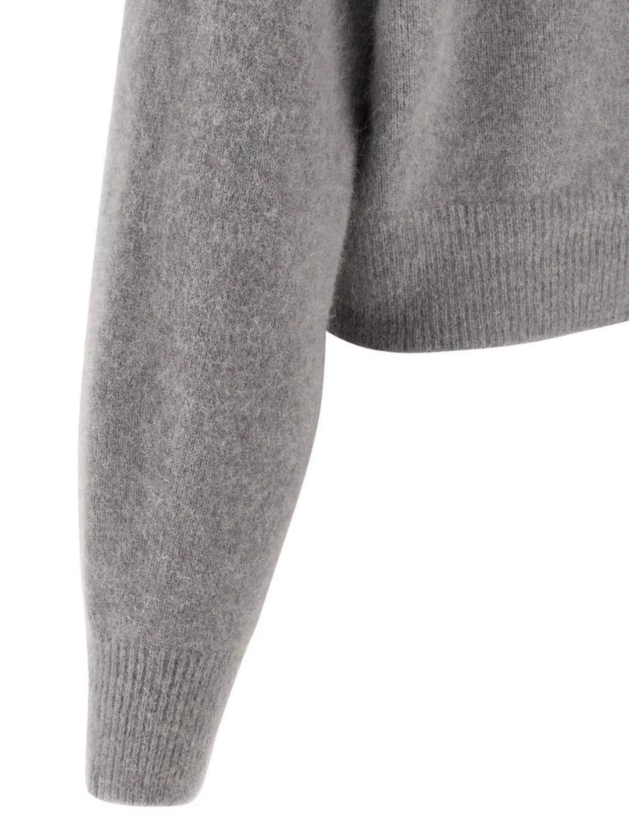 Rotate Birger Christensen Cardigan With Cropped Sleeves And Soft Texture