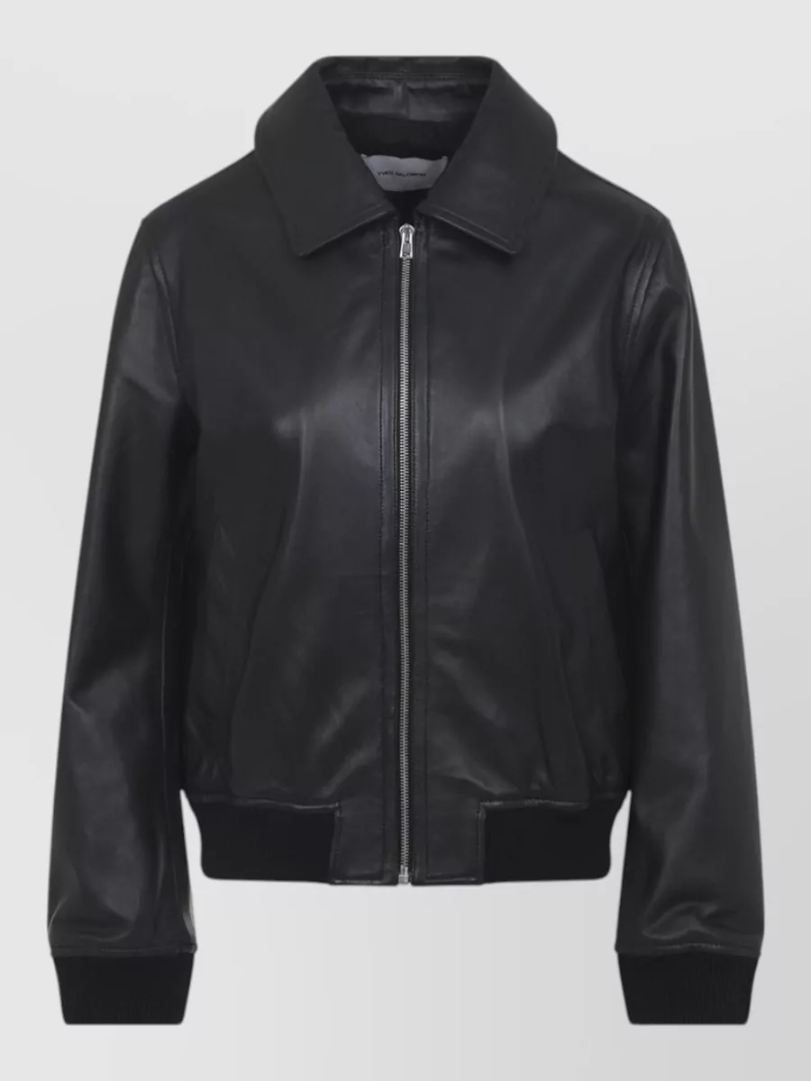 Yves Salomon Lamb Leather Jacket