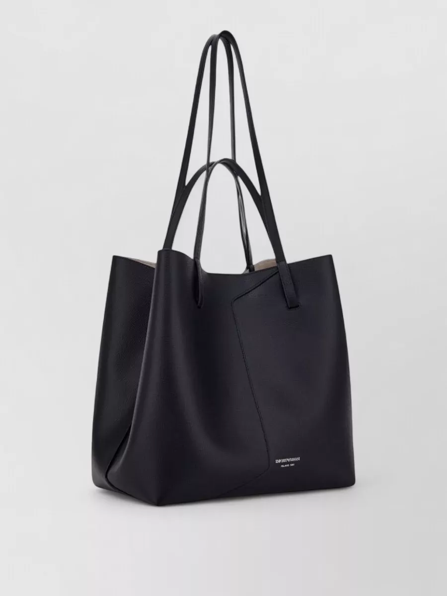 Emporio Armani leather shoulder bag