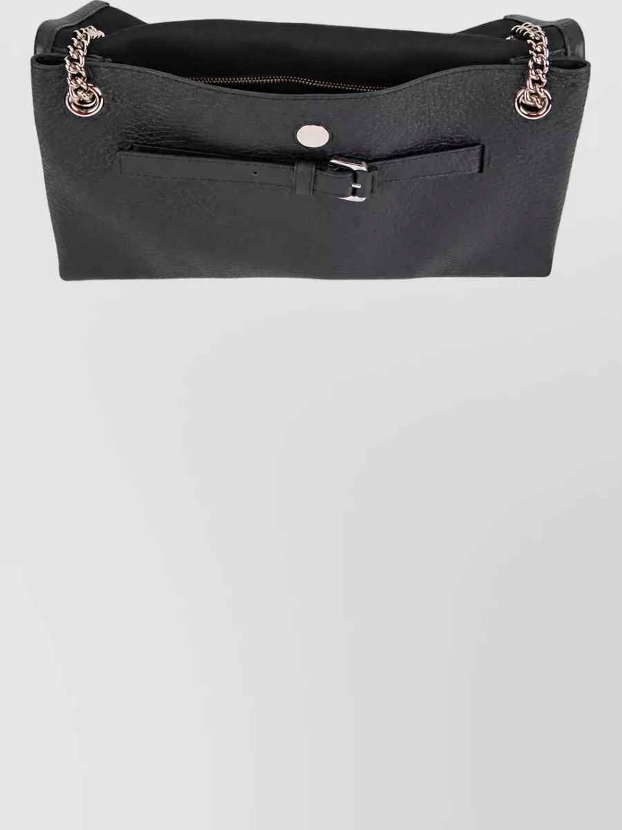 Orciani Leather Venus Nabucco Small Shoulder Bag