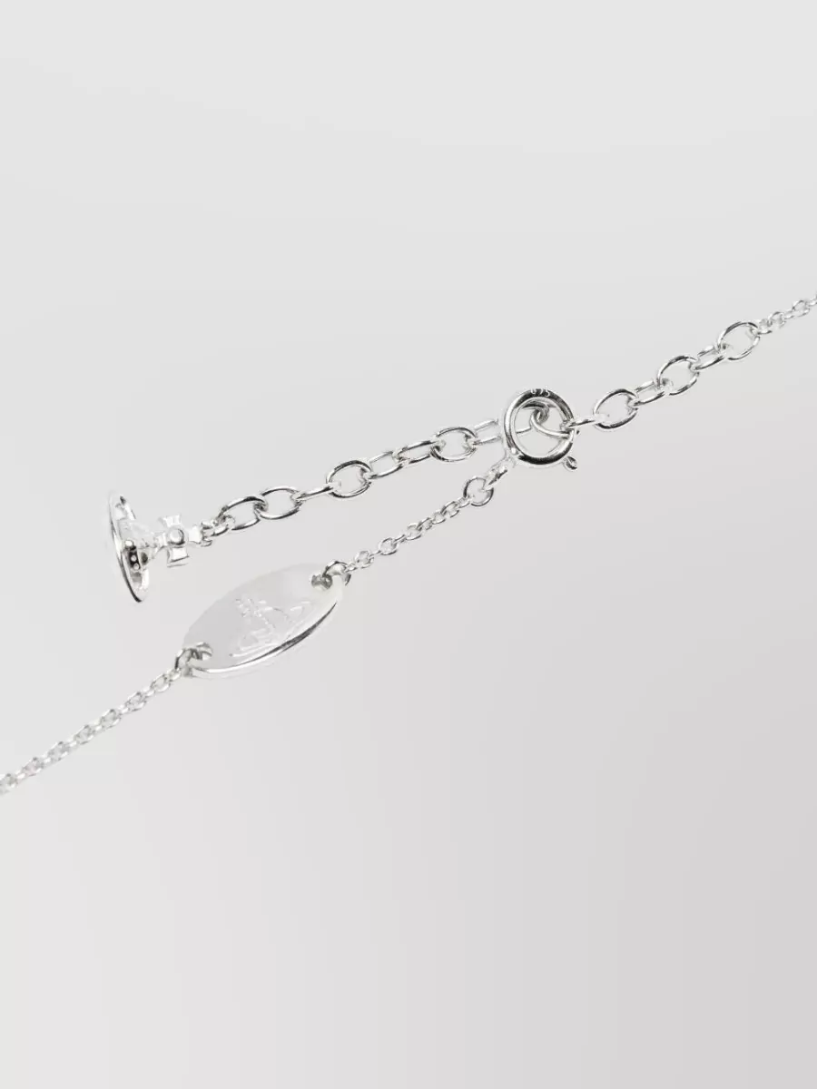 Vivienne Westwood Silver Octavie Pendant Necklace
