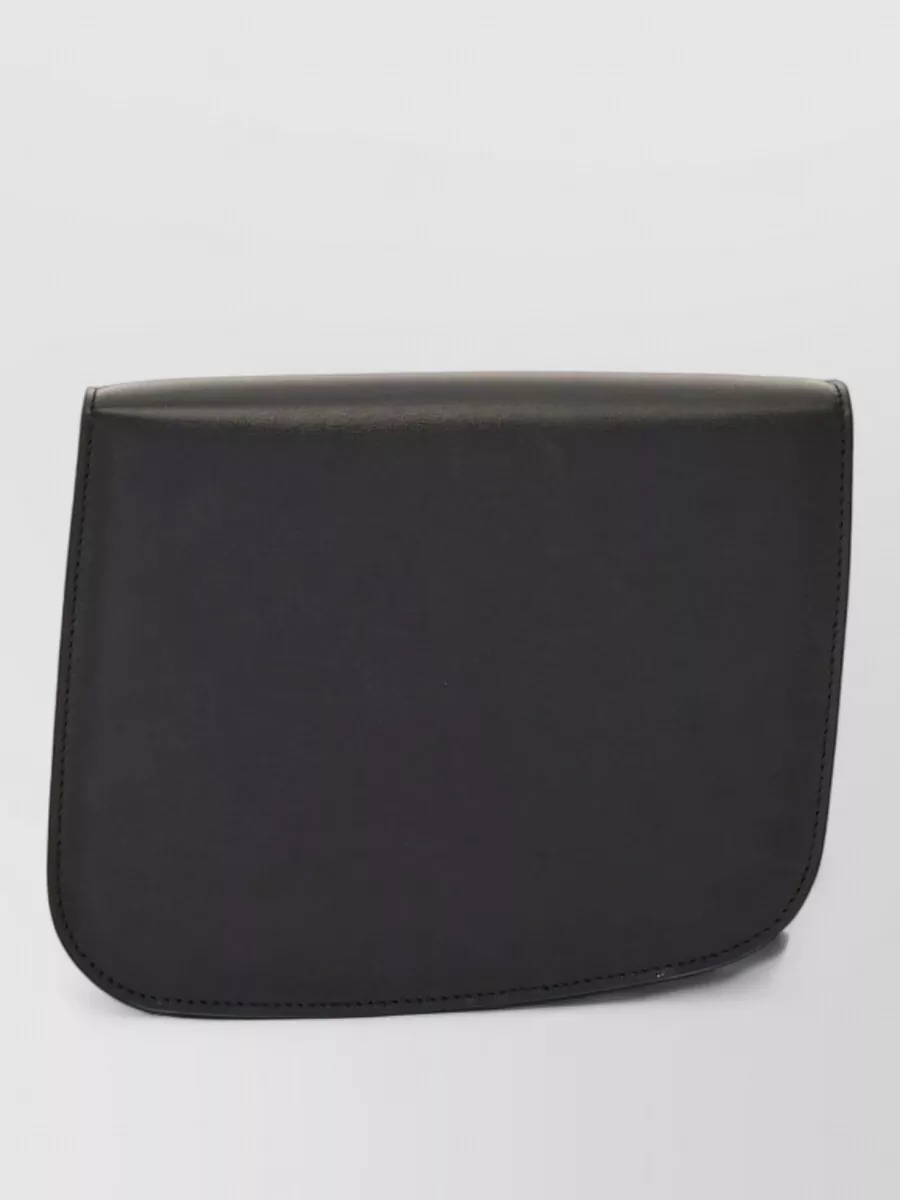 Ferragamo Gancini Leather Shoulder Bag