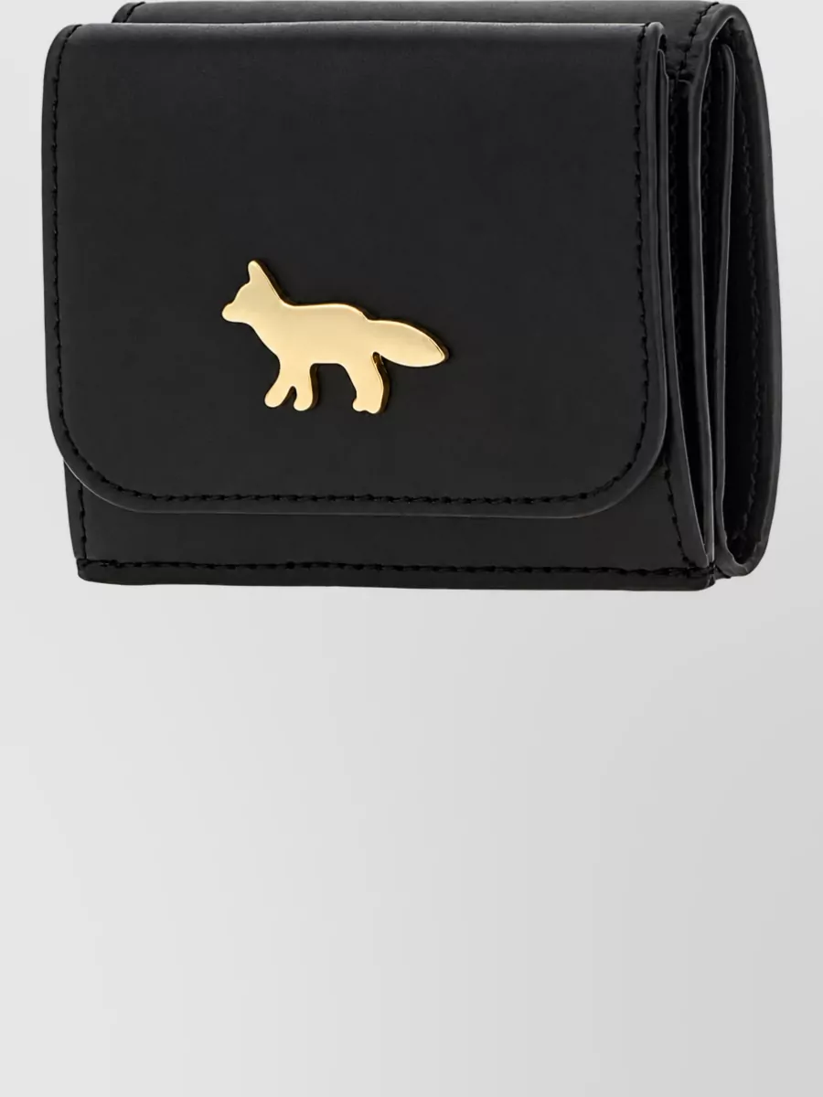 Maison Kitsuné leather keyring