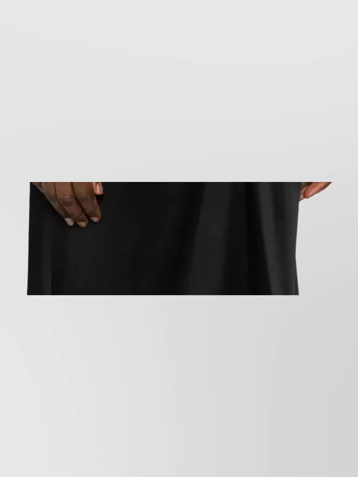 Raquel Diniz Velvet Short Cape High Neck