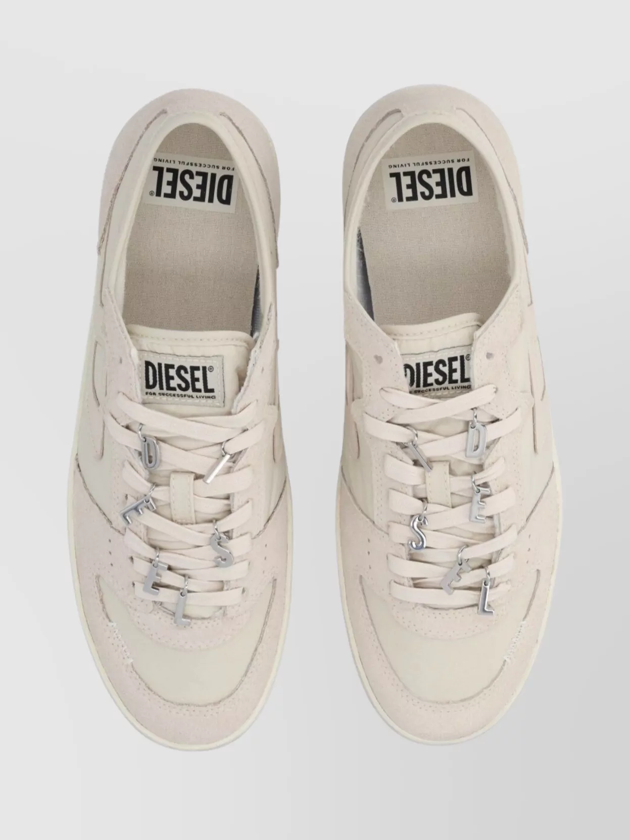 Diesel Suede Low-Top Sneakers Rubber Sole