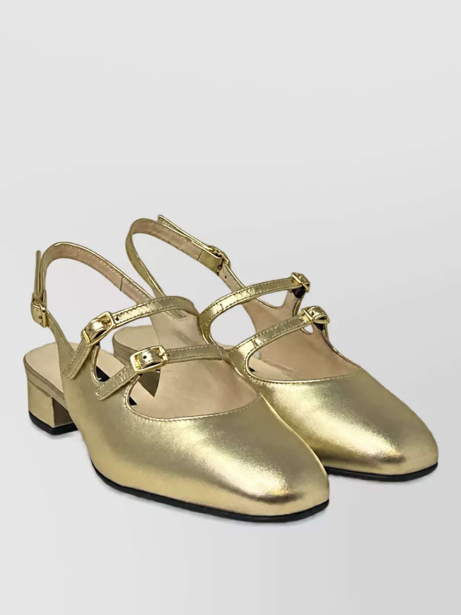 Carel Paris Patent Leather Slingback Pumps