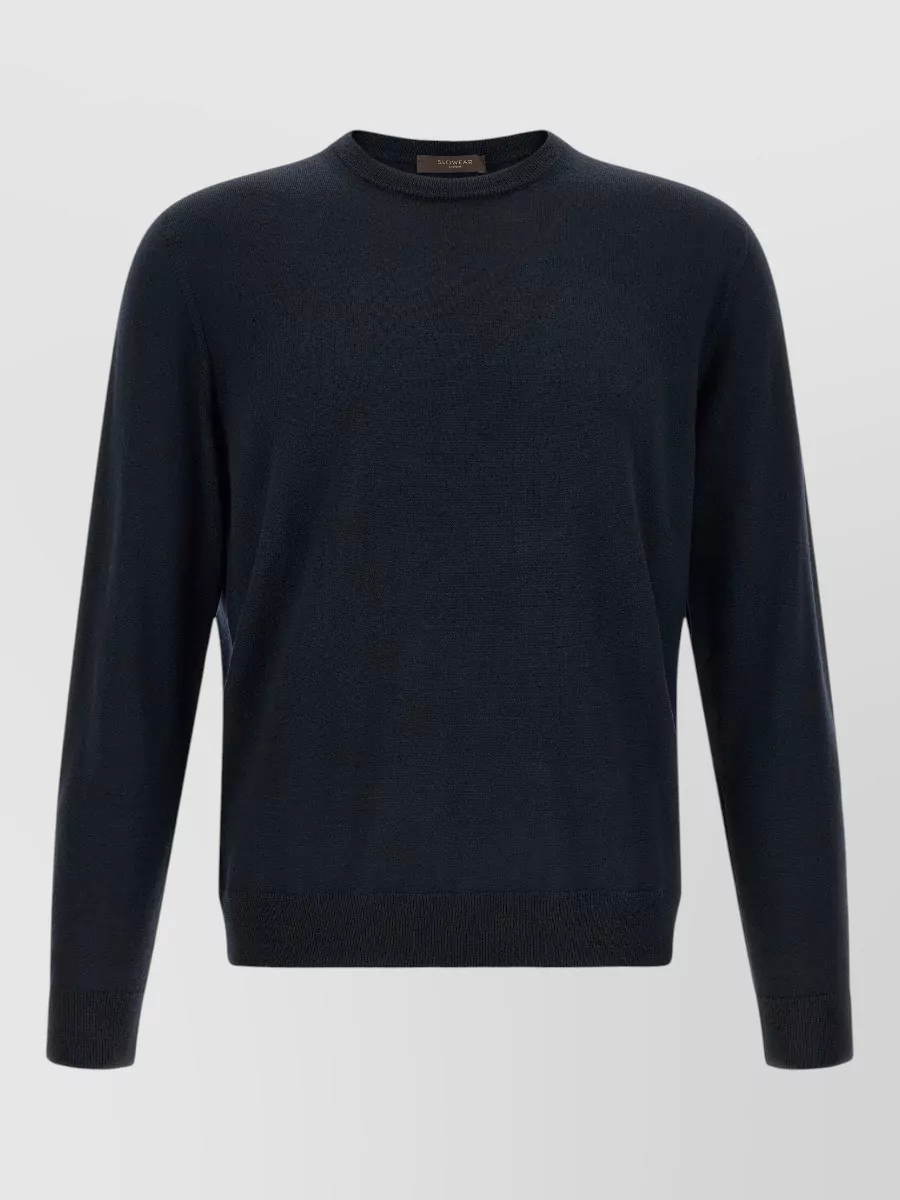 Zanone virgin wool crew neck sweater