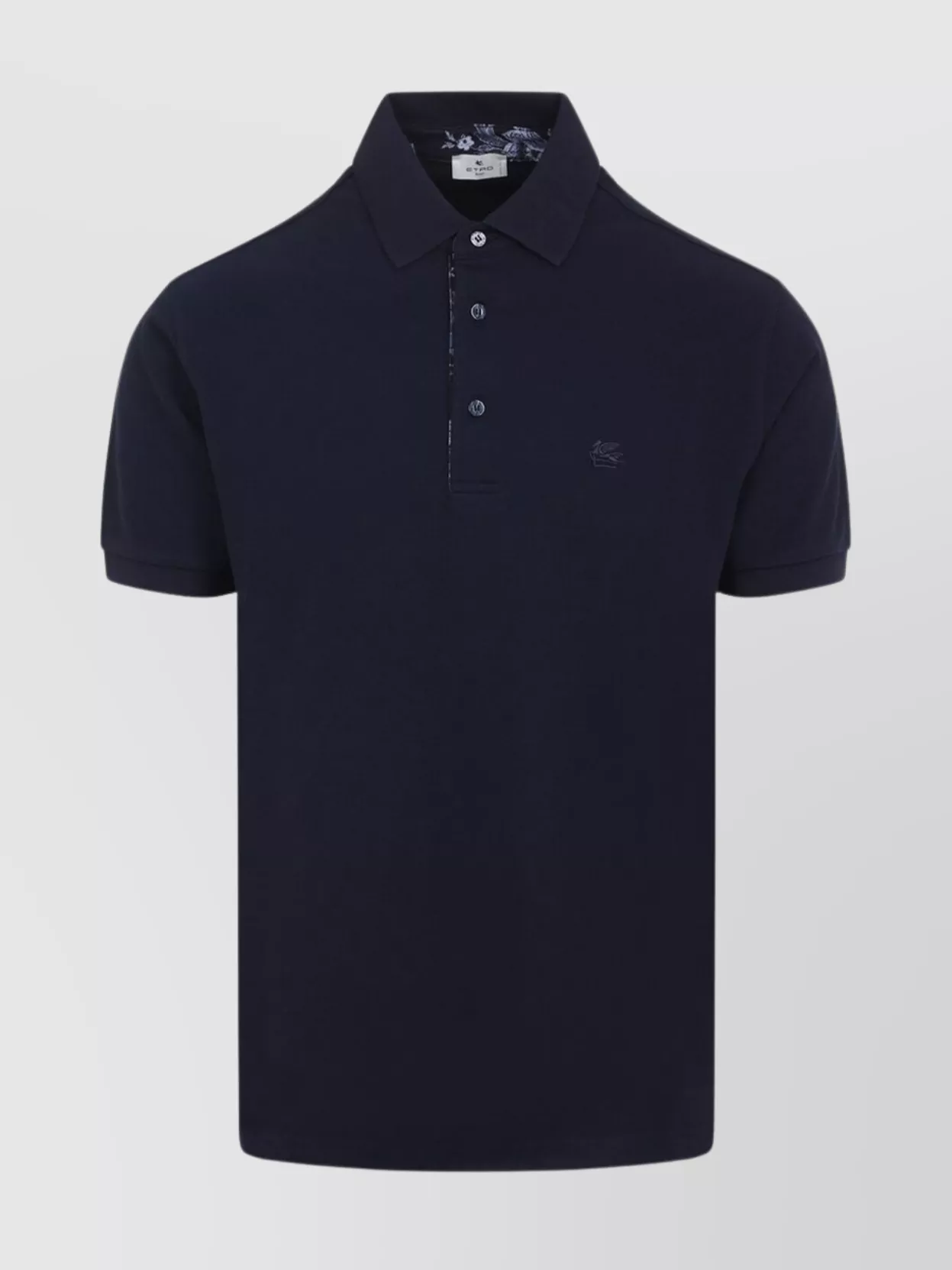 Etro Collar Ribbed Polo Shirt