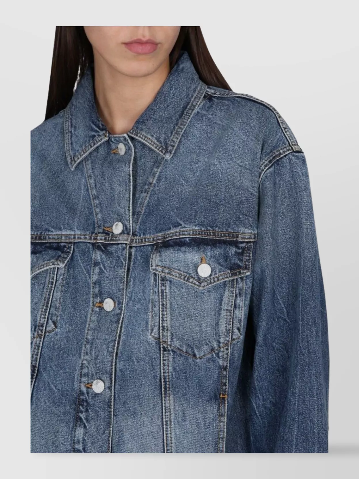 Palm Angels Sunrise Graphic Back Jacket Pockets
