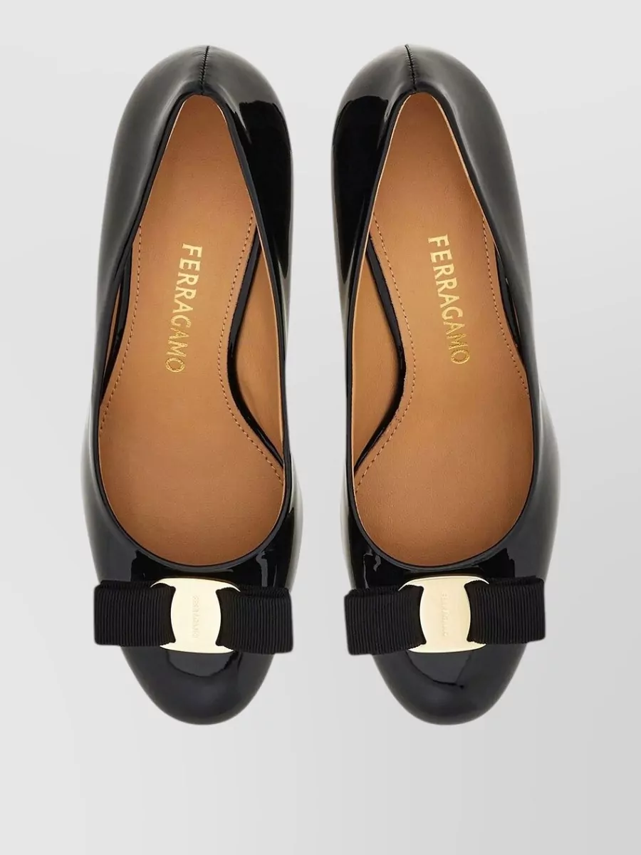 Ferragamo Patent Leather Pumps
