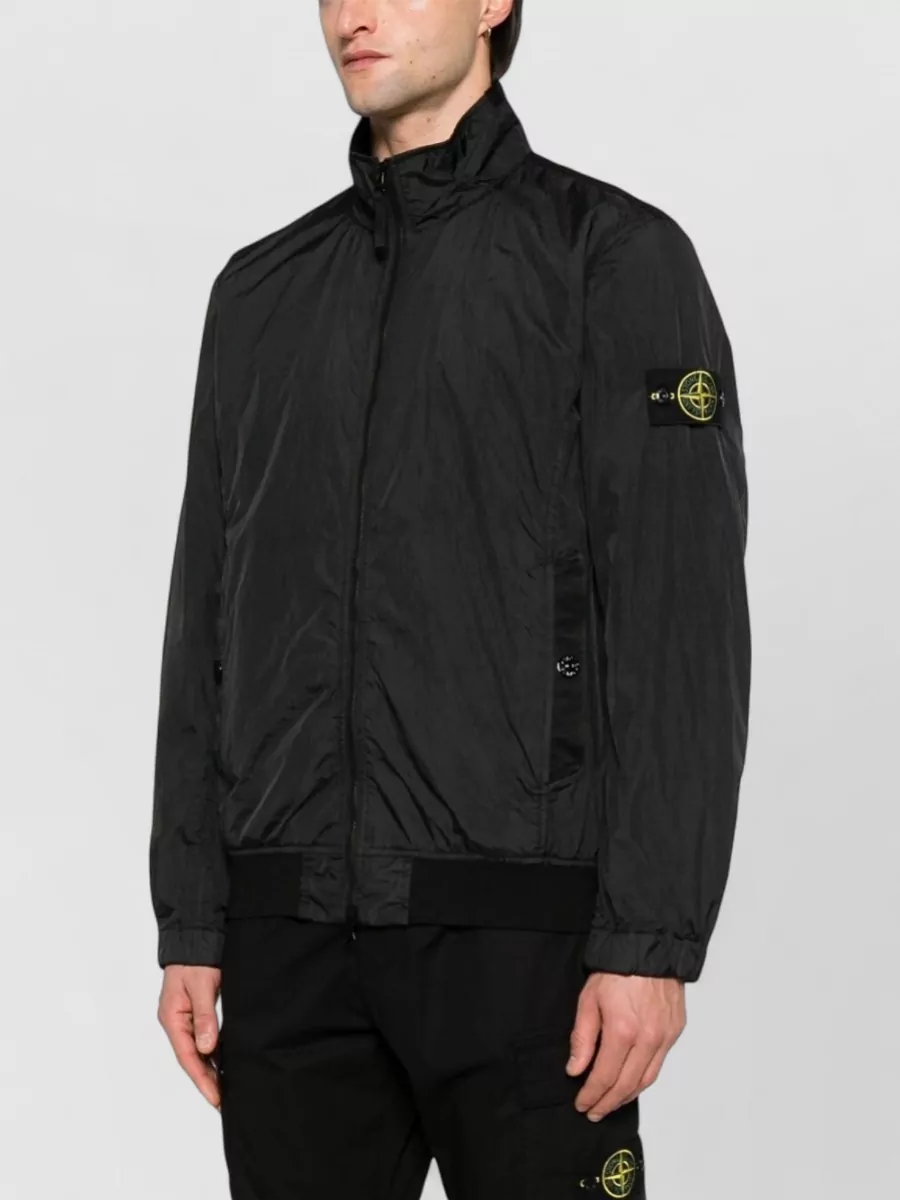Stone Island Down Hooded Single Breasted Coat
