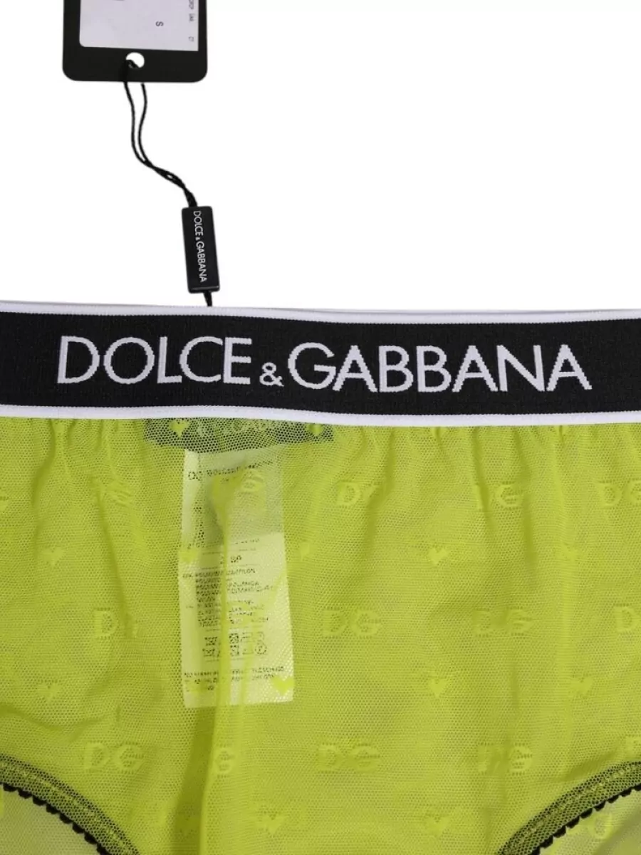 Dolce&Gabbana Nylon Logo Waistband Briefs