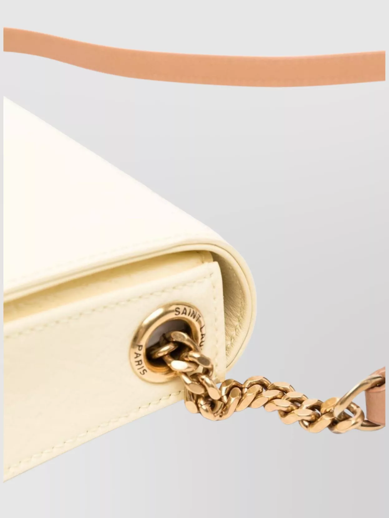 Saint Laurent Monogram Chain-Link Strap Bag