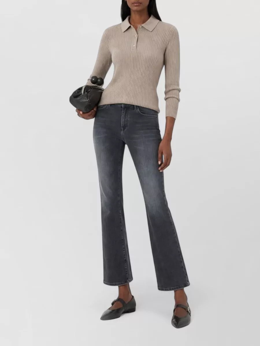 Max Mara Cashmere Silk Polo Jumper