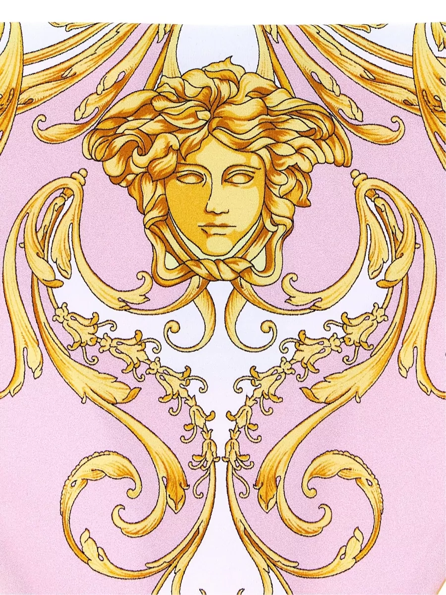 Versace Barocco Swim Bikini Bottoms Seasonal Motif