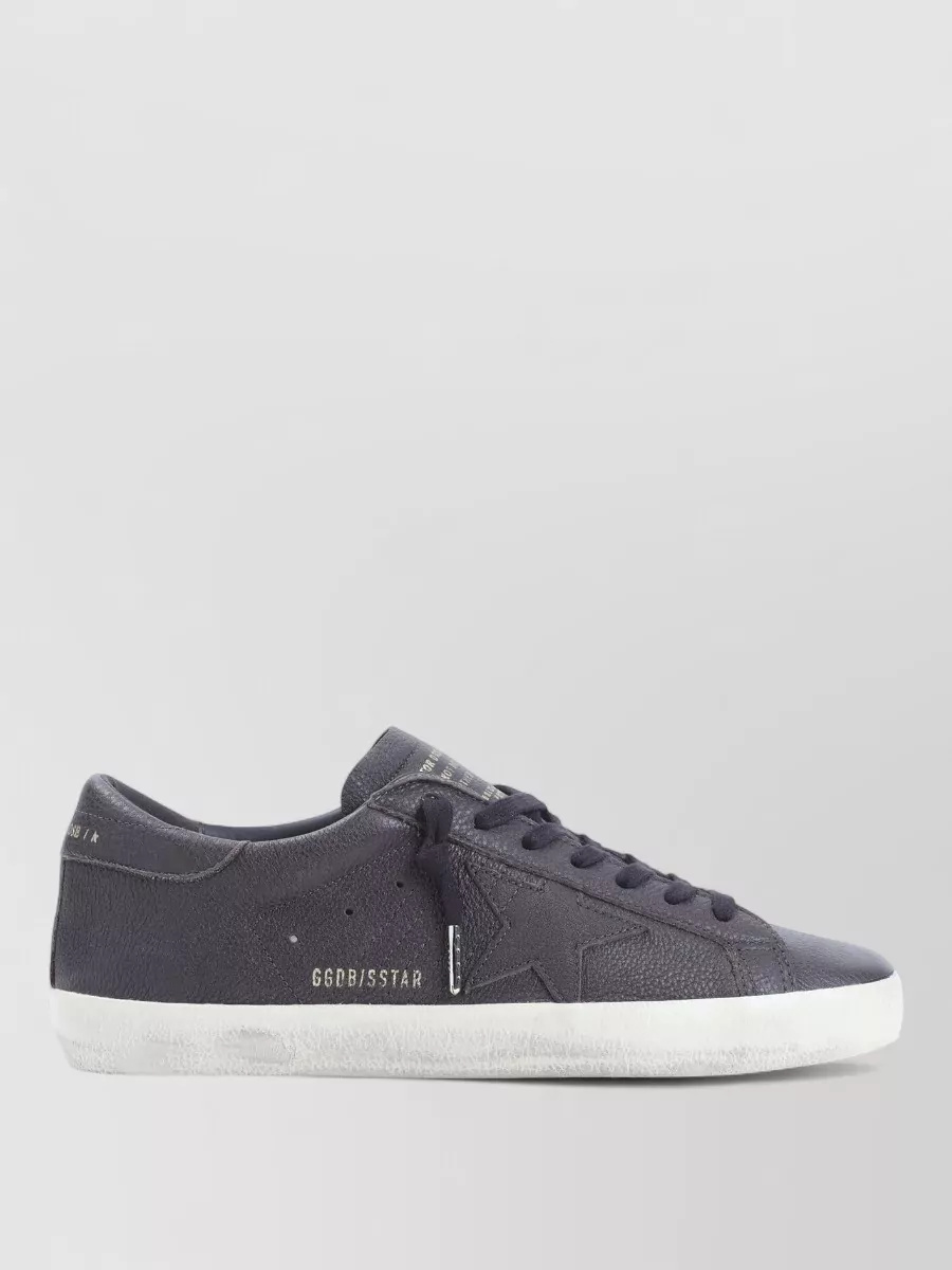 Golden Goose Leather Low-Top Sneakers