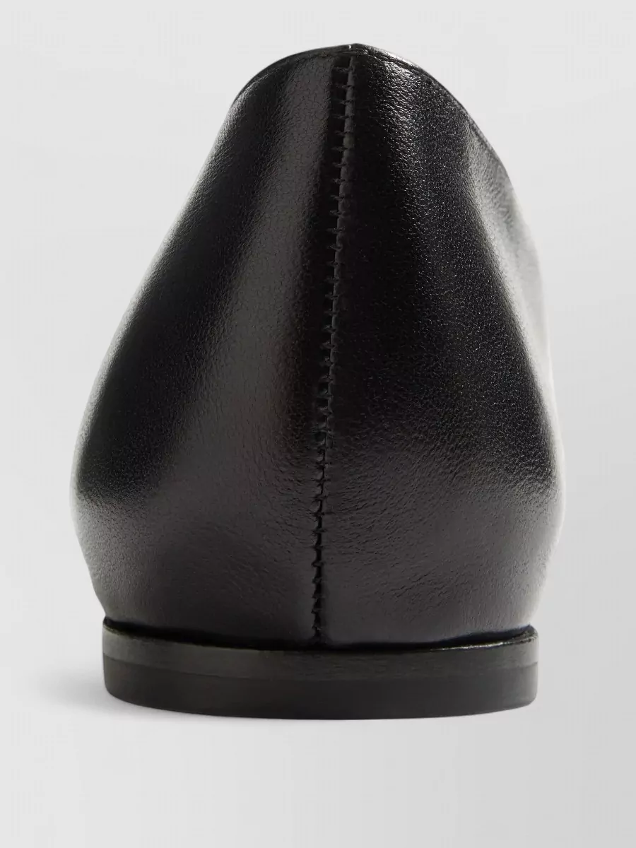 Valentino Leather Ballerina Shoes