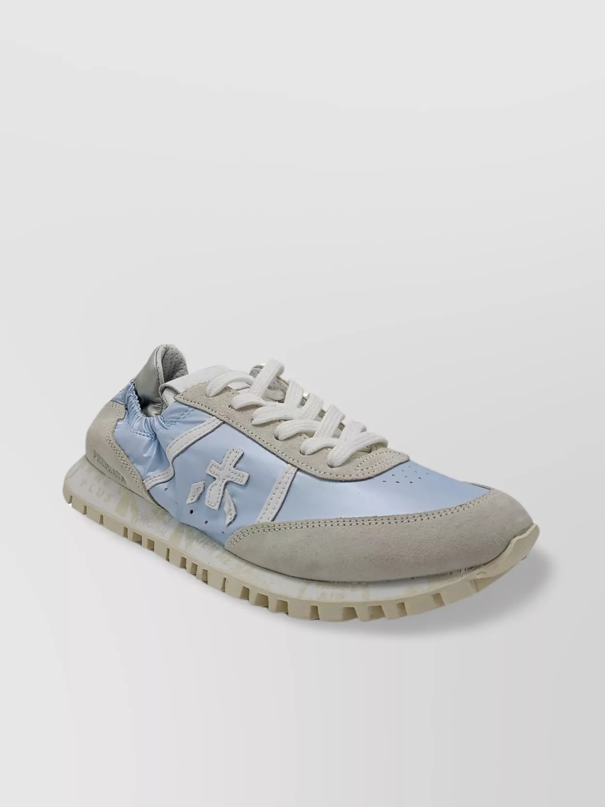 Shop Premiata Lace-up Sneakers Featuring Elasticated Side Panels