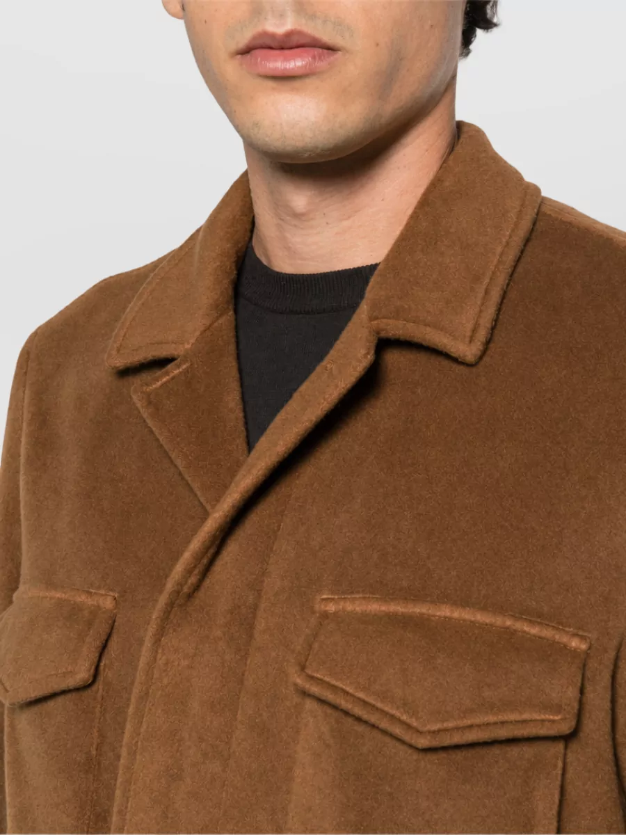 Boglioli Cashmere Single Breasted Coat