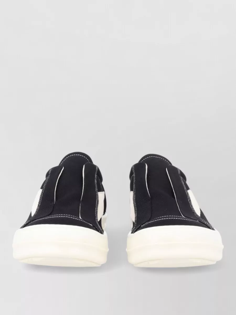 Rick Owens Drkshdw Cotton Slip-On Sneakers