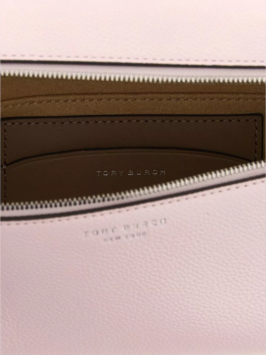 Tory Burch Romy Mini Leather Crossbody Bag
