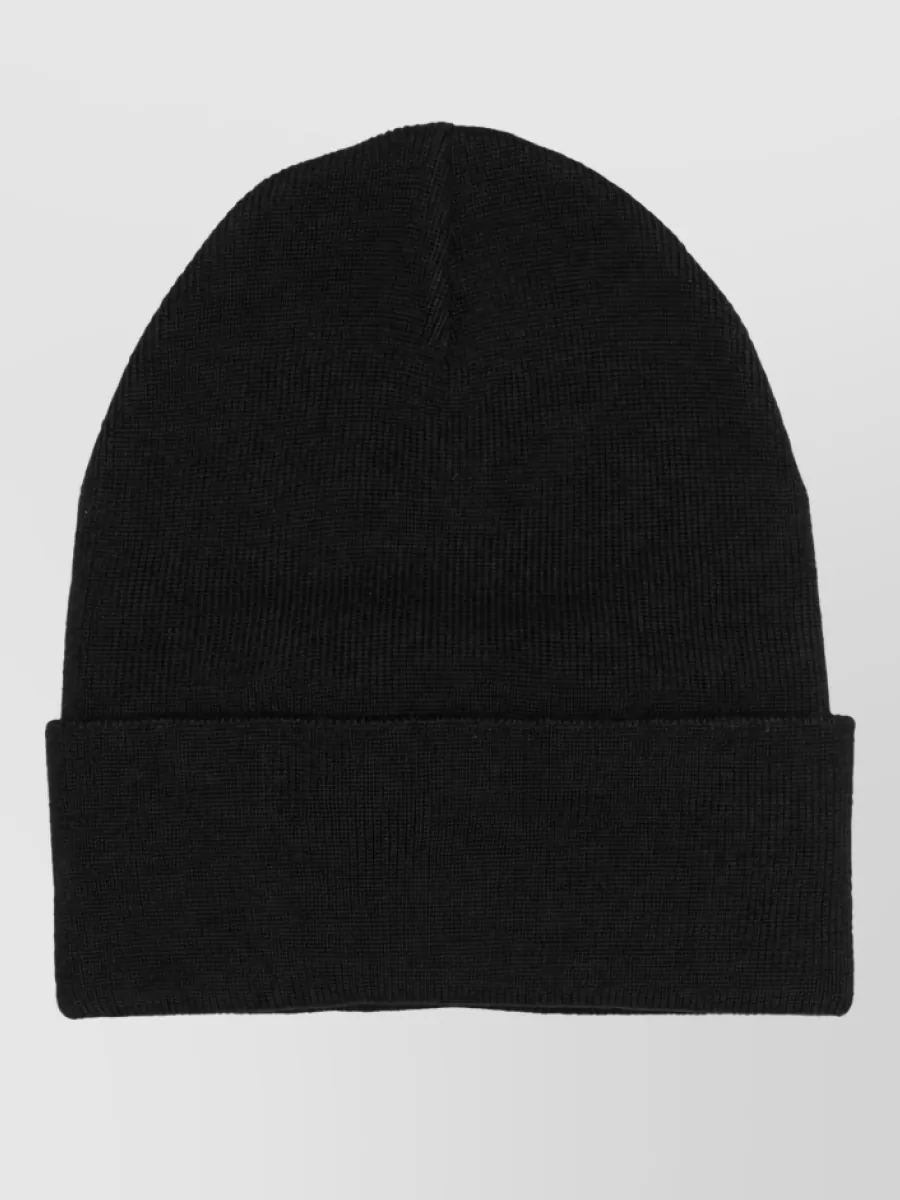 Moncler Grenoble Ribbed Virgin Wool Beanie
