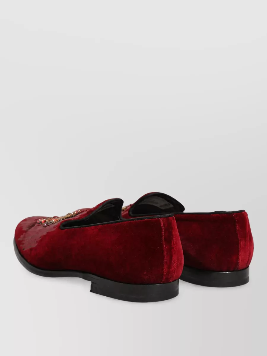 Dolce&Gabbana Leather Slippers