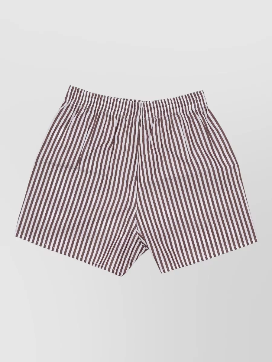 La Rose Cotton Buttoned Shorts