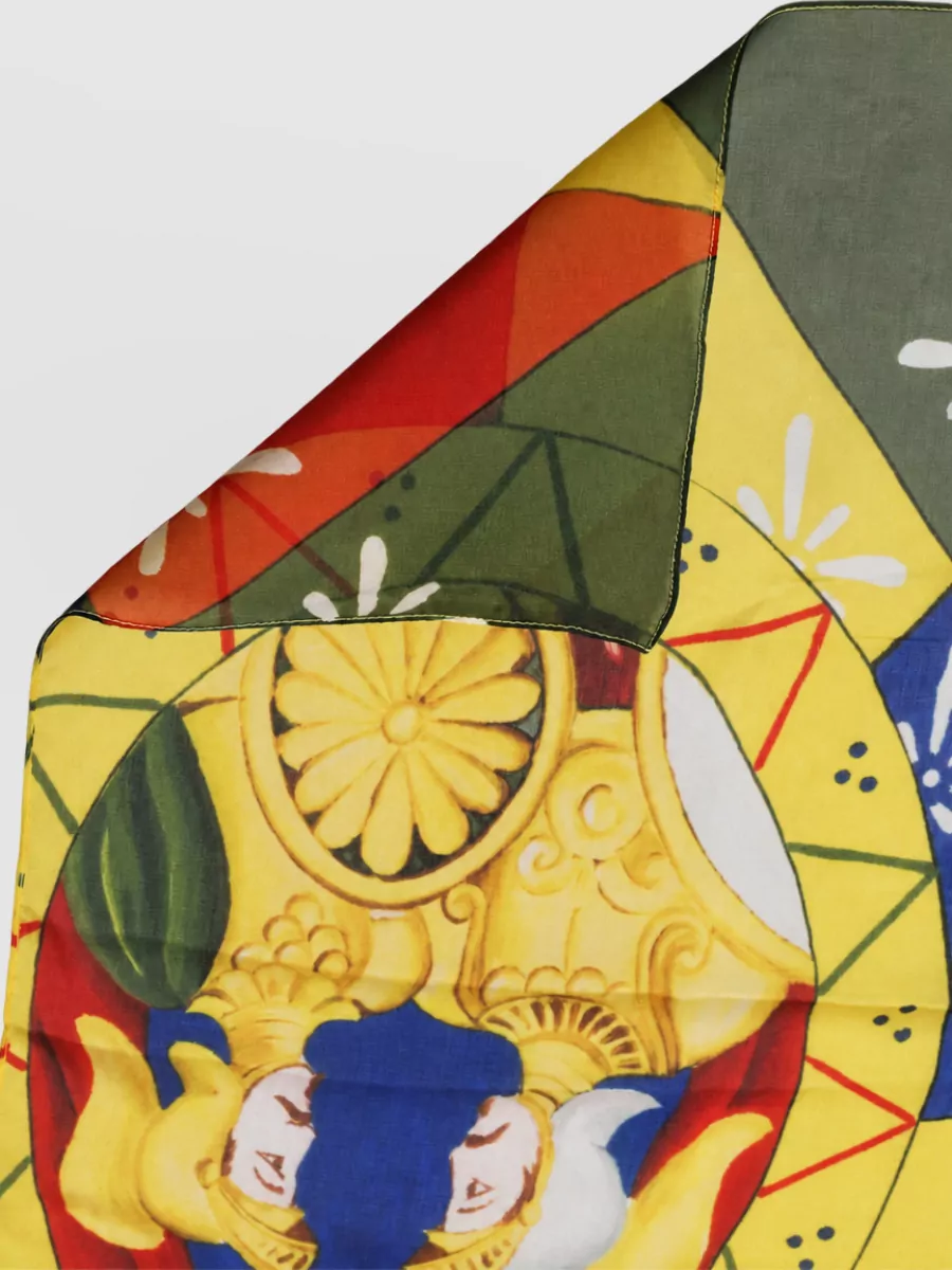 Dolce&Gabbana Silk Printed Scarf