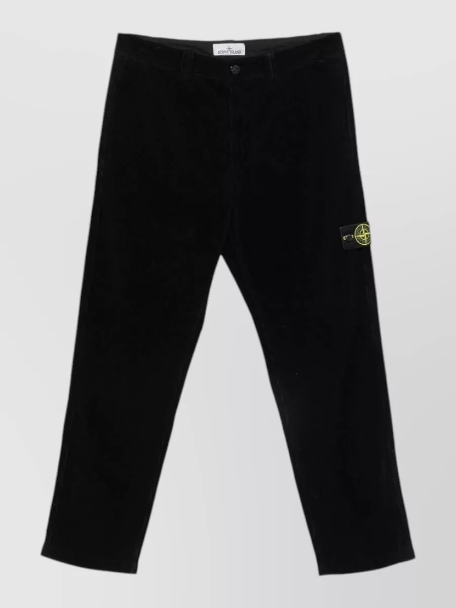 Stone Island corduroy straight-leg trousers