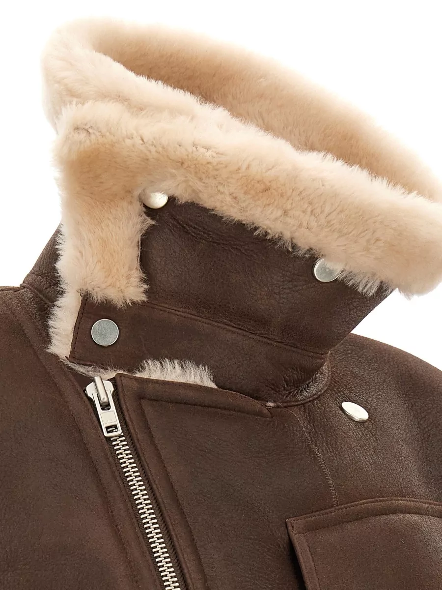 Co Leather Shearling Jacket