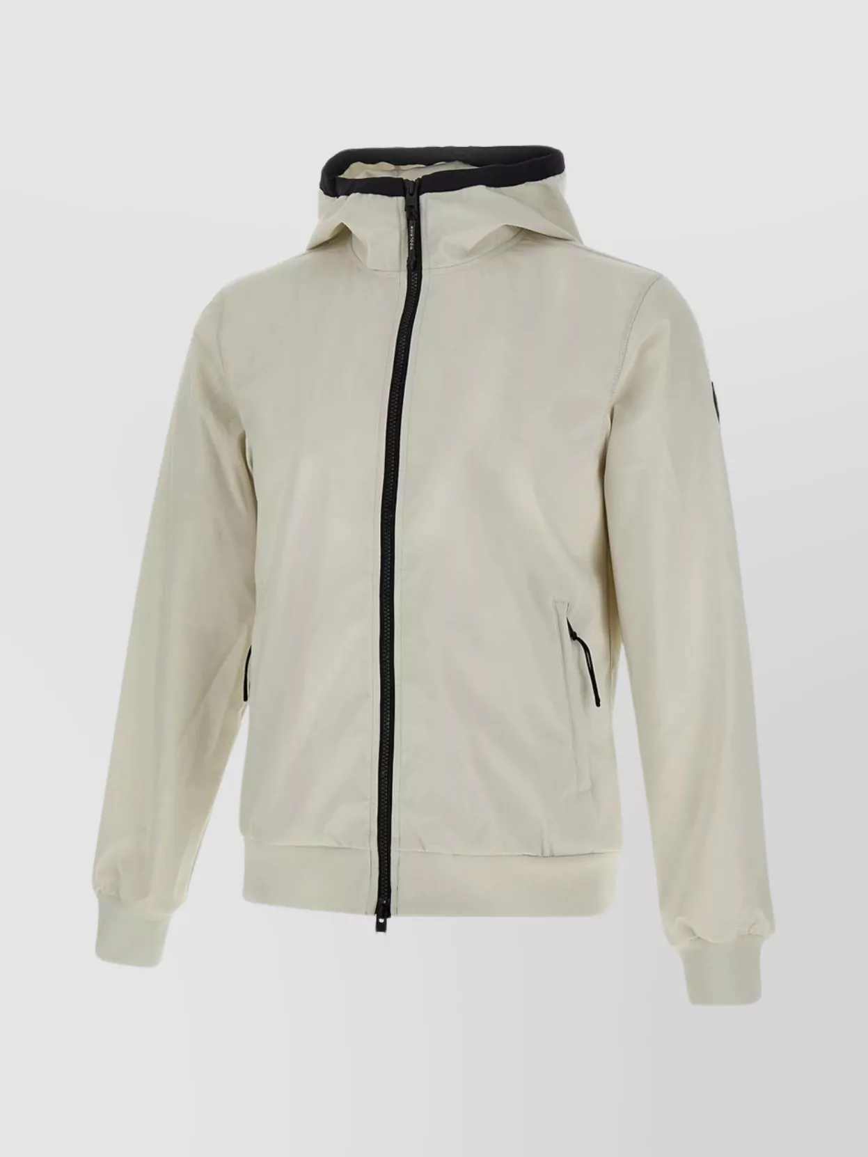 Shop Woolrich Waterproof Softshell Hooded Jacket For Men