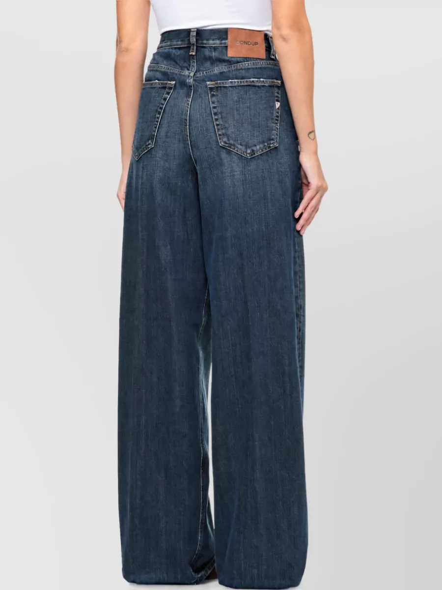 Dondup Cotton Straight-Leg Jeans