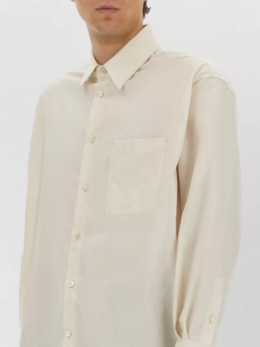 Lemaire Silk Cotton Regular-Fit Shirt