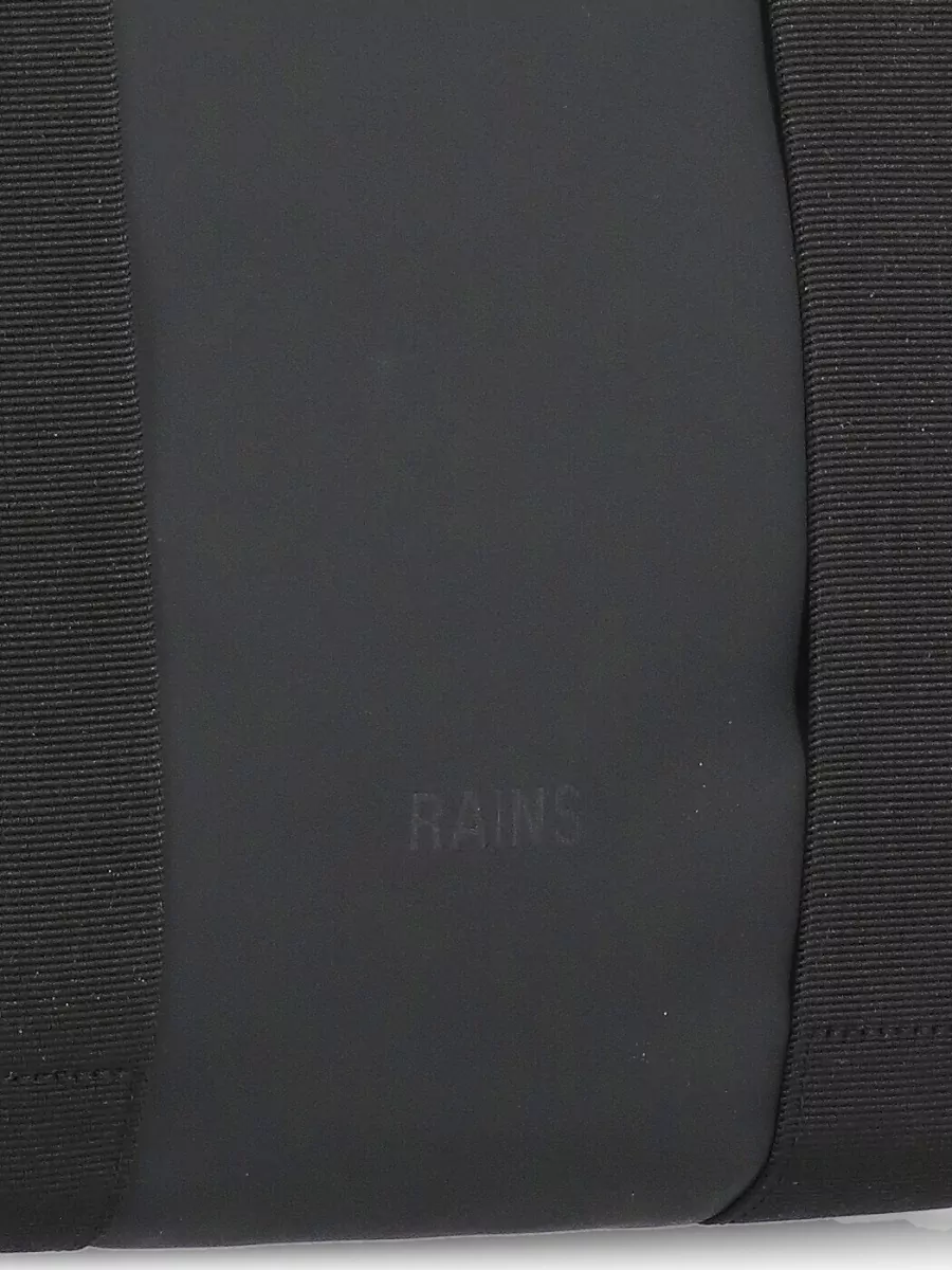 Rains Tote Bag Waterproof Fabric Top Handles Strap