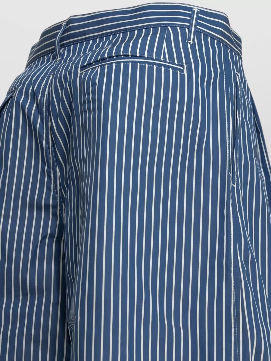 Comme Des Garçons Striped Swim Shorts