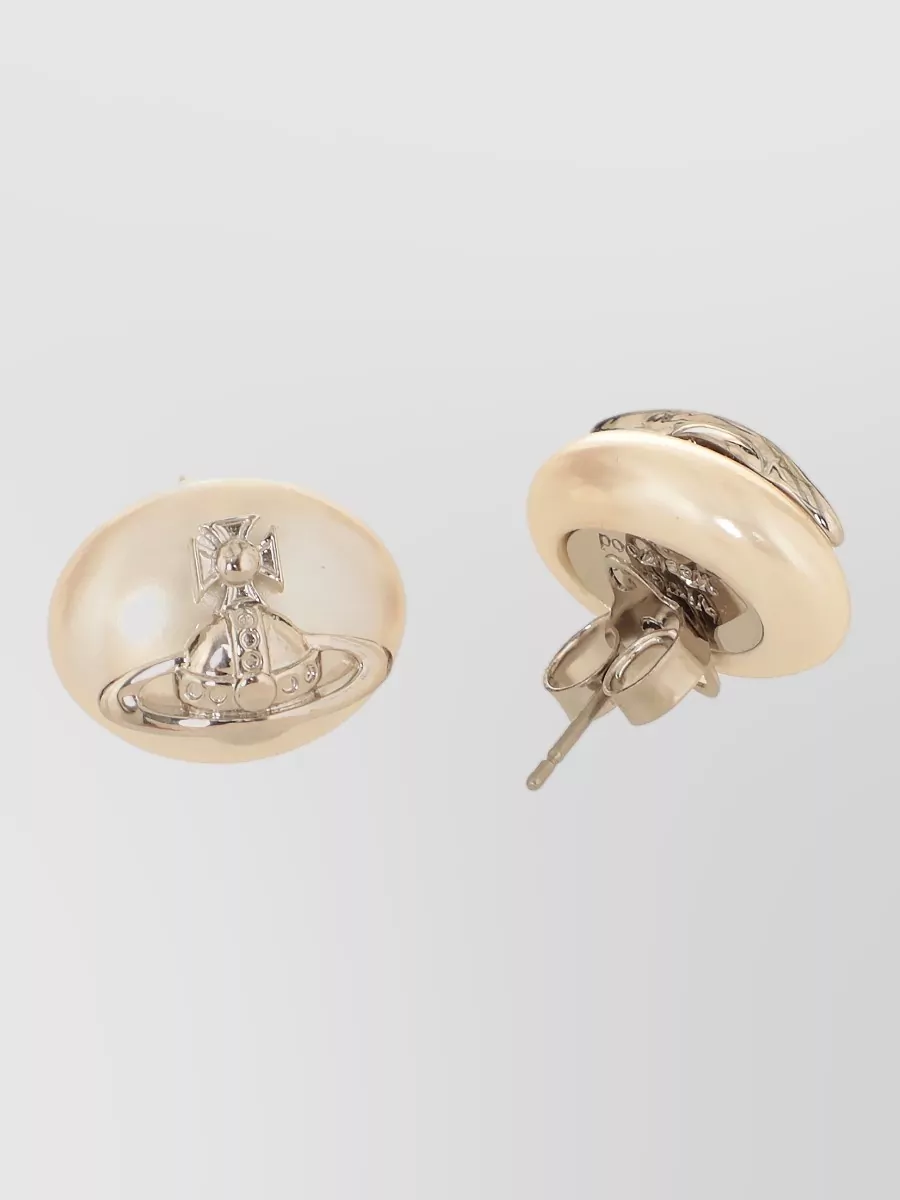 Vivienne Westwood Logo-Embellished Drop Earrings