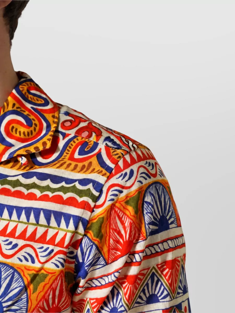 Dolce&Gabbana Printed Cotton Shirt