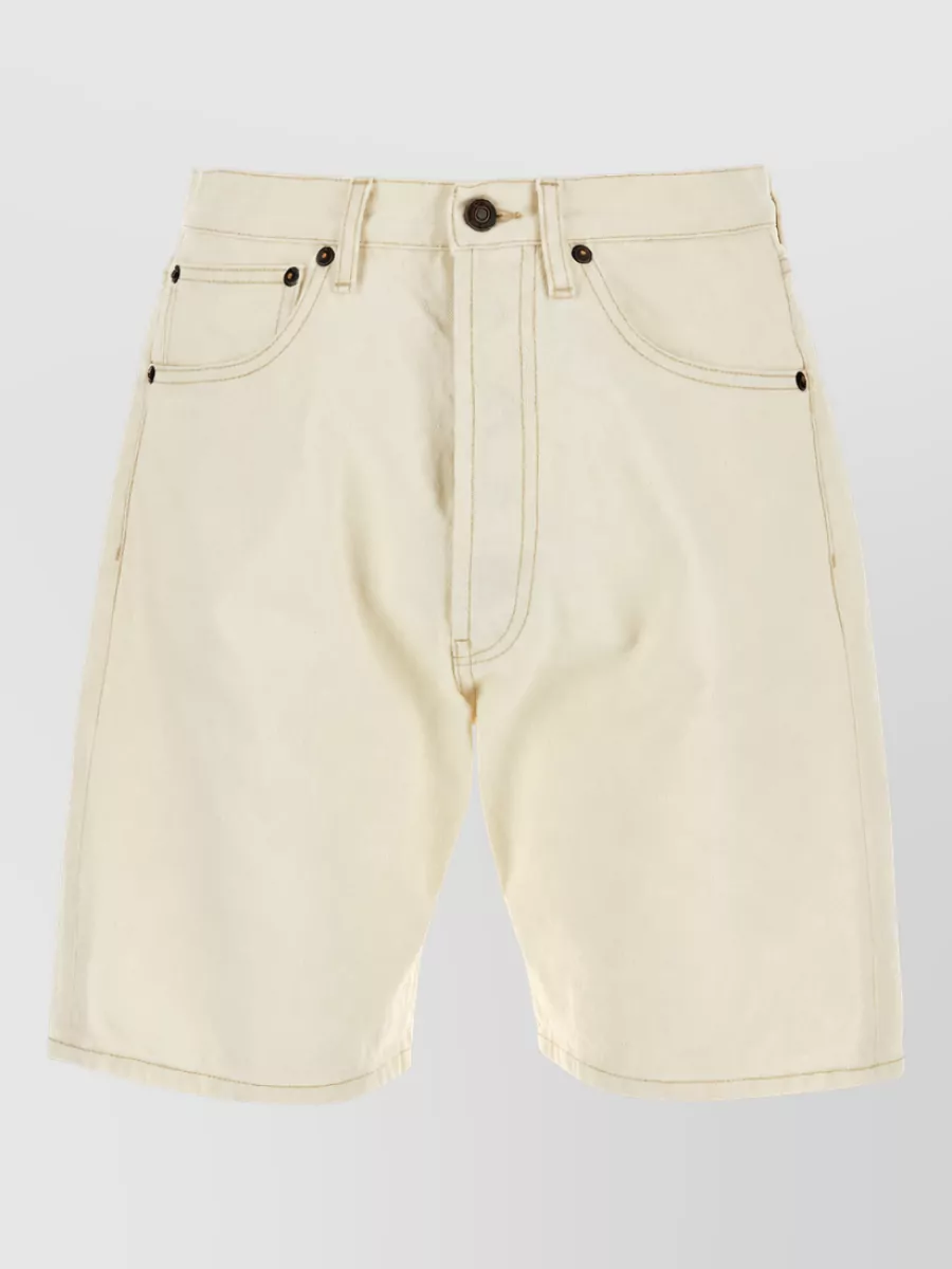 Prada denim bermuda shorts