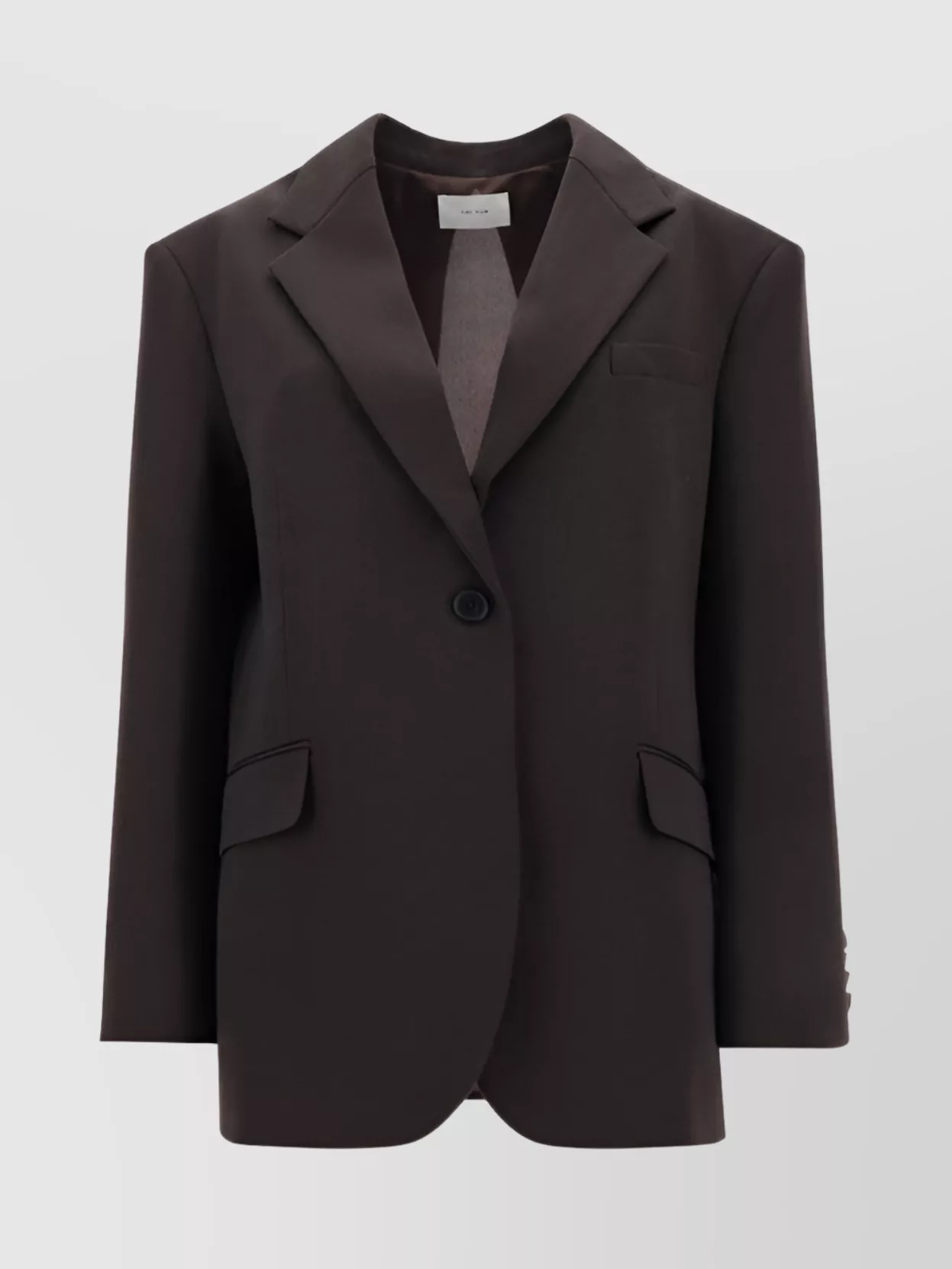 Shop The Row Viper Wool Blazer Jacket With Structured Shoulders