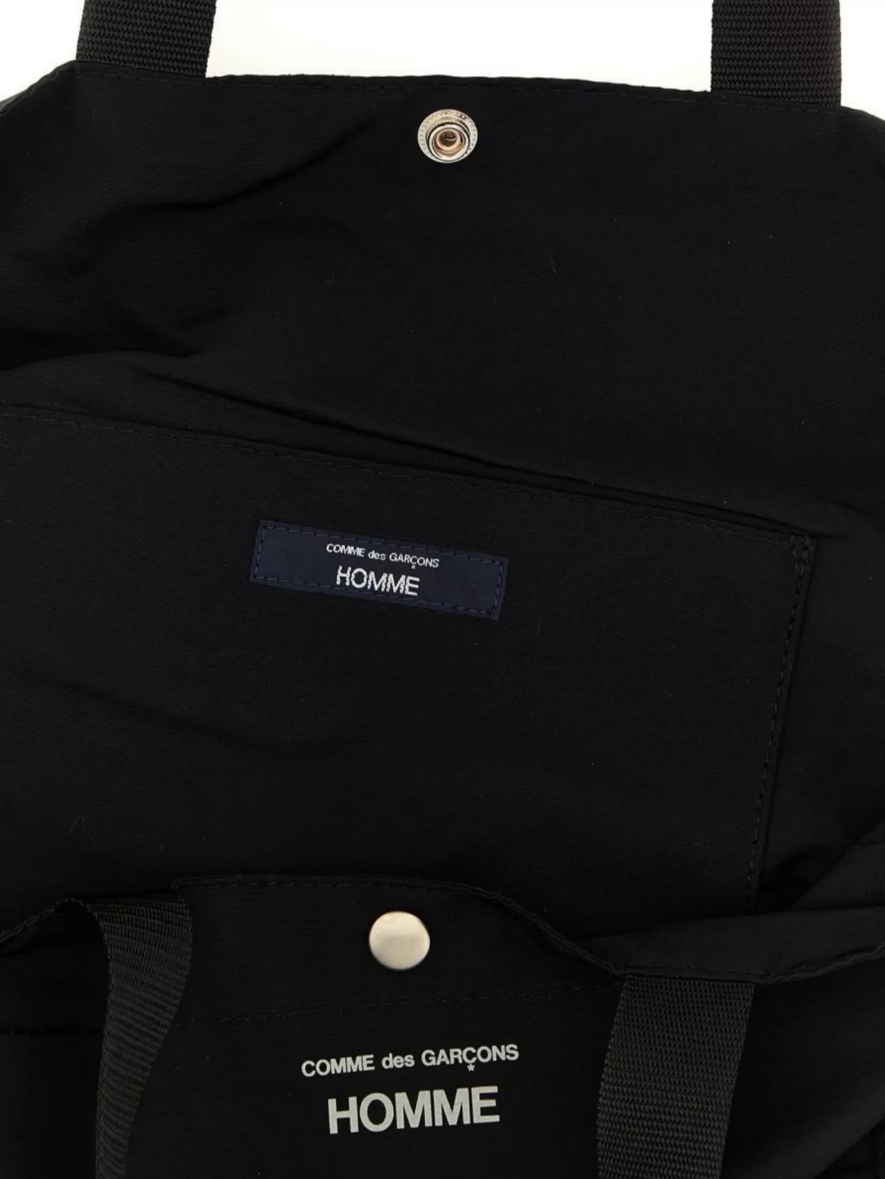 Comme Des Garçons Signature Tote Bag And Shoulder Strap