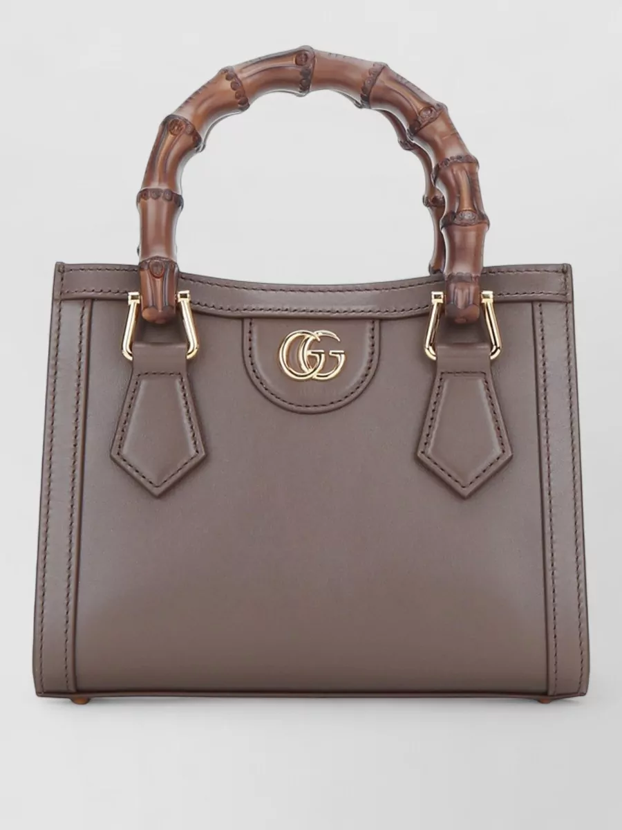 Gucci diana leather tote bag
