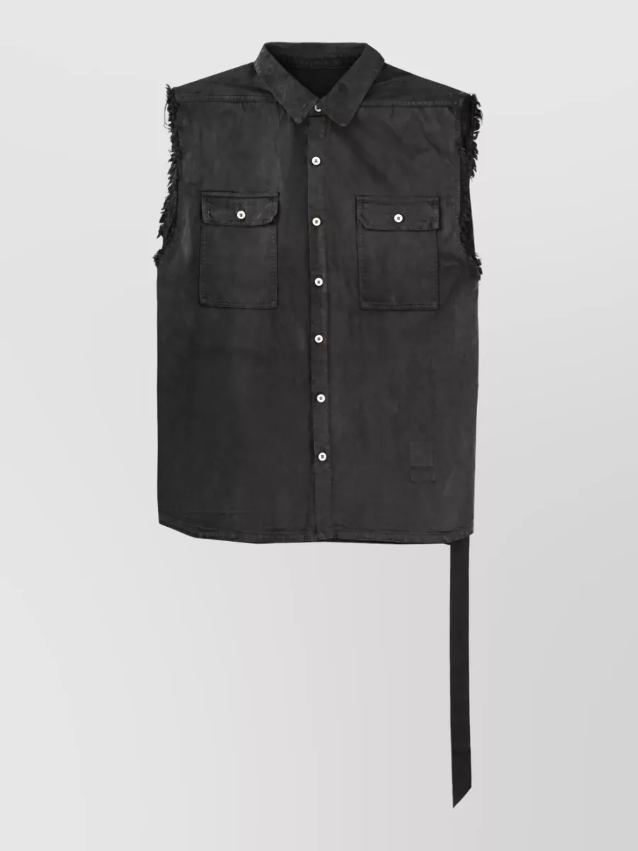 Rick Owens Drkshdw Cotton Oversized Shirt