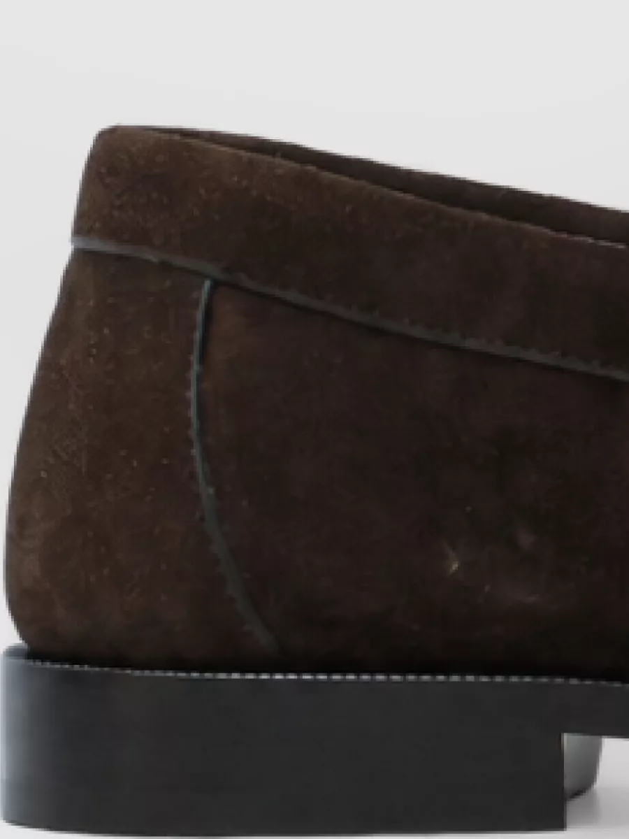 Saint Laurent Leather Loafers