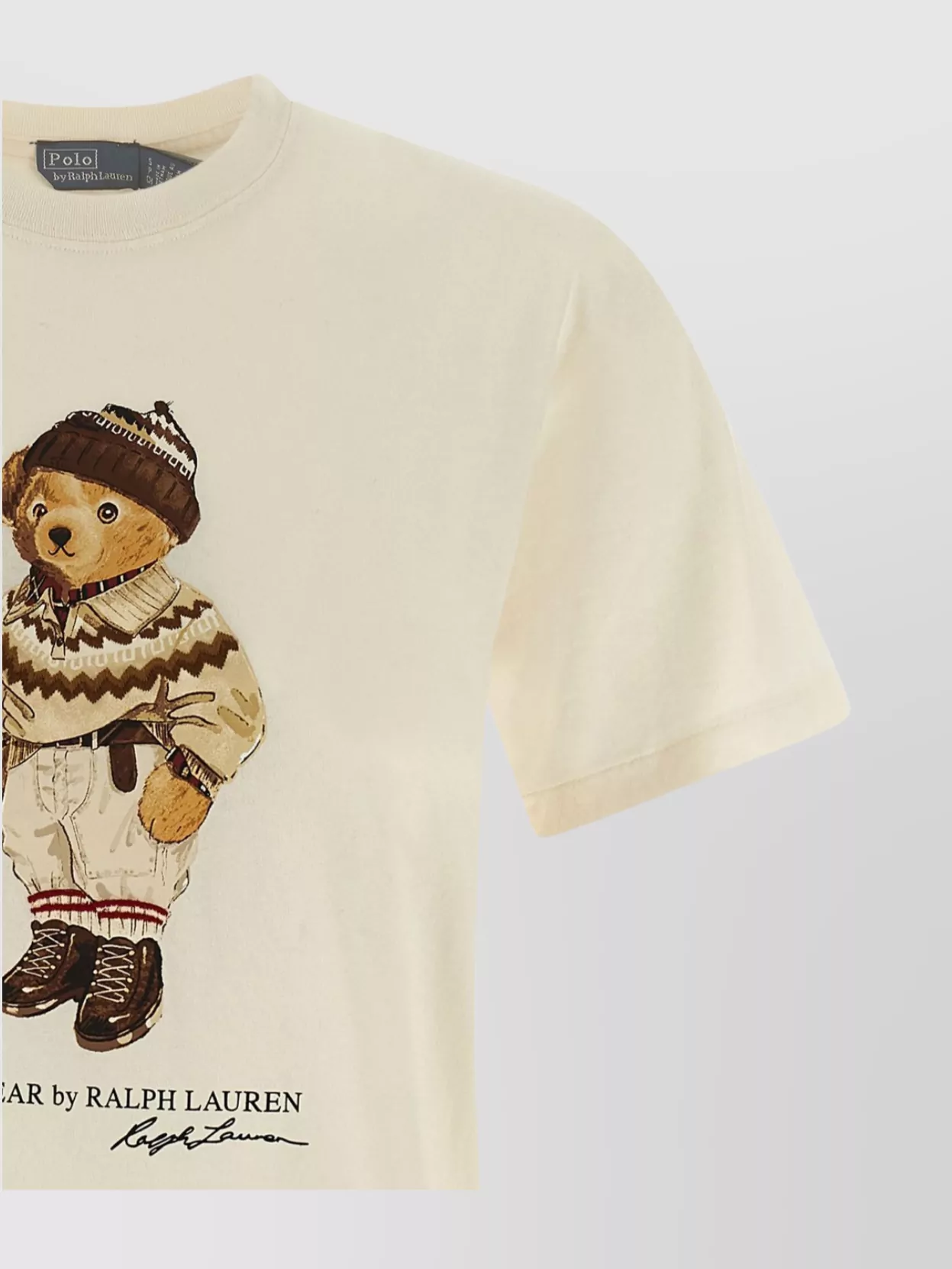 Polo Ralph Lauren Bear Graphic Crew Neck T-Shirt