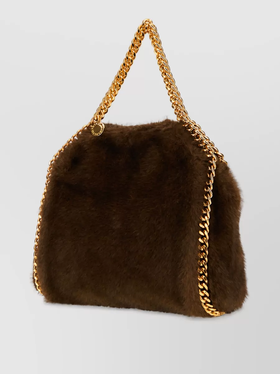 Stella Mccartney Falabella Mini Plush Clutch Bag