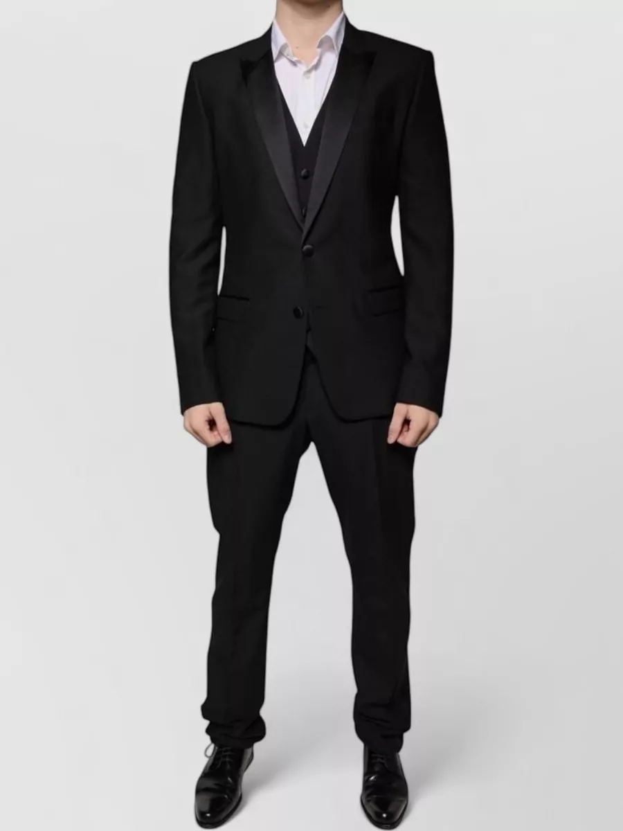 Dolce&Gabbana virgin wool silk tuxedo